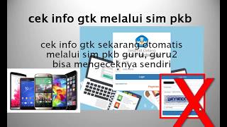 cek info gtk melalui sim pkb 2017 2018 [upl. by Atiuqel]