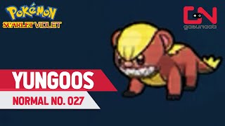 How to Get Yungoos in Pokemon Scarlet and Violet  Yungoos Location [upl. by Aicitel453]