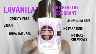 LAVANILA The Healthy Deodorant Review Aluminum Free Deodorant Euniycemari [upl. by Leary398]