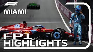 FP1 Highlights  2024 Miami Grand Prix [upl. by Lucic]