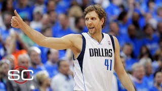 Dirk Nowitzkis best career moments  SportsCenter  ESPN [upl. by Leipzig554]