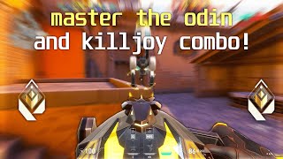 How To Master The Odin With Killjoy For Free Wins Radiant Killjoy Guide [upl. by Oaht148]