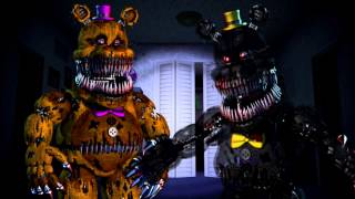 Five Nights at Freddys 4  NightmareNightmare Fredbear Laugh [upl. by Brown]