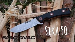 Coltello SOLOGNAC Sika 90  Test amp Review  ESCLUSIVA [upl. by Ettenyar769]