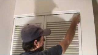 Adjusting a bifold door [upl. by Ahsenre]