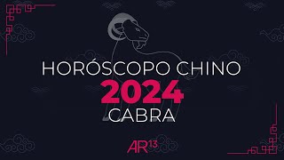 Horóscopo Chino 2024  Cabra  Canal 13 [upl. by Llerdnam]