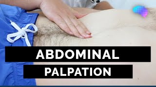 Abdominal Palpation  OSCE Guide  Clip  UKMLA  CPSA [upl. by Ailemac]