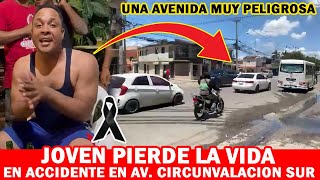 Joven Manolo Pierde La Vida En Avenida Circunvalación Sur De Santiago [upl. by Burkhart974]