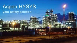 Aspen HYSYS – Your Safety Solution [upl. by Hashim]