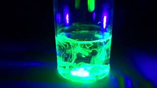 Dissolving Pyranine in water [upl. by Rasecoiluj]