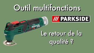 Review et test outil multi fonction sans fil PAMFW 12 D4 Parkside avis [upl. by Bartko]