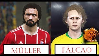 Gerd Müller  Paulo Falcão for PES 20192018 Download face [upl. by Palumbo]