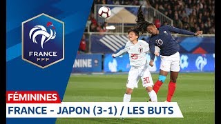 Equipe de France Féminine  FranceJapon 31 les buts I FFF 2019 [upl. by Fritz]