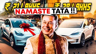 Tata is scared of Teslas 20 Lakh India Specific SUV  Official Launch [upl. by Nymassej212]