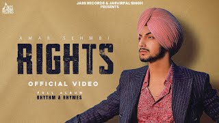 Rights Official Video Amar Sehmbi  Babbu  Showkidd  New Punjabi Song 2024  Jass Records [upl. by Enaxor211]