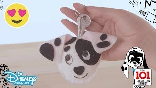 101 Dalmatian Street  DIY Craft  Pup Keyring 🐶  Disney Channel UK [upl. by Eindys]