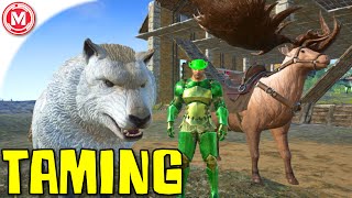 Ark Survival Evolved  FR  Bestiaire  Le Megaloceros [upl. by Okun991]