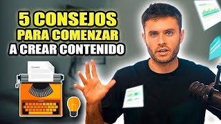 Cómo ser creador de contenidos en 2024 5 Claves que me hicieron VIRAL [upl. by Januisz]