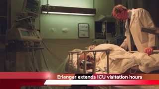 Erlanger hospital ICU visitation hours extended in Chattanooga [upl. by Dedrick]