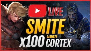 x100 UBER CORTEX🔴SMITE Warden Build Blasting PoE 325 [upl. by Aruol270]