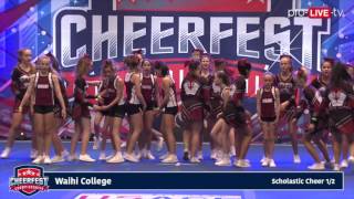 CheerFest 2017 Waihi College [upl. by Francoise257]