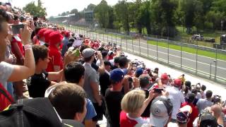 Monza F1 2014  Race Start From Alta Velocita 6A [upl. by Barayon]