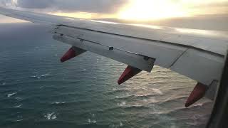 Landing in Cyprus Paphos International Airport PFO [upl. by Hanid]