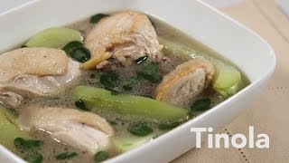 Tinolang Manok Recipe Chicken Tinola  Yummy Ph [upl. by Alvinia381]