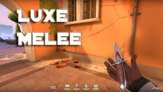 VALORANT Luxe Knife Gameplay [upl. by Harat]