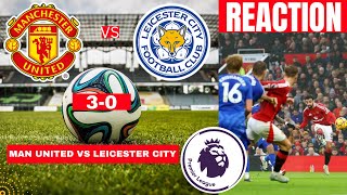 Manchester United vs Leicester City 30 Live Premier League Football EPL Match Score Highlights [upl. by Netti]