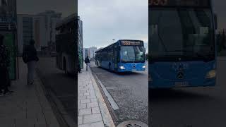 Mercedes Benz citaro LE line 553 departing at leppävaaran station [upl. by Amado862]