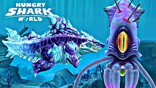 Hungry Shark World All Sharks Unlocked amp SHIN SHARKJIRA Vs New Colossal Squid Boss 2024 Update [upl. by Cristine]