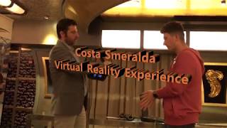 Virtual reality experience Costa Crociere scopriamo Costa Smeralda [upl. by Akyeluz855]