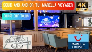 Tui Marella Cruises  Squid And Anchor Tour  Cruise Ship Walks  Marella Voyager 4k [upl. by Ocirred]