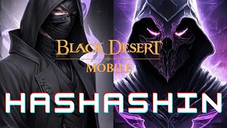 Black Desert Mobile HASHASHIN MASS PVP GAMEPLAY [upl. by Ellehcim]