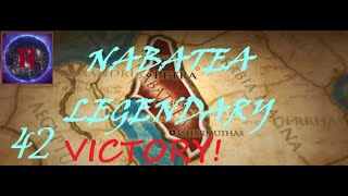 Rome 2 Total warNabatea legendary campaignPART 42Victory [upl. by Zetana]