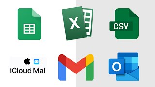 4 Easy Steps to Send Mass Mail Merge with attachments from Excel CSV and Google Sheet [upl. by Matejka]