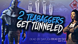 2 Teabaggers Get TunneledDead By Daylight PS4 Wraith Gameplay [upl. by Derwon]