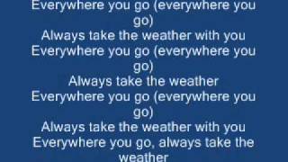 Crowded House  Weather With You Lyrics [upl. by Arretnahs814]