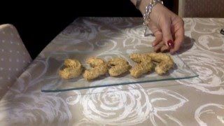 Biscotti Krumiri dietetici con impastatrice KitchenaAid [upl. by Lraed]