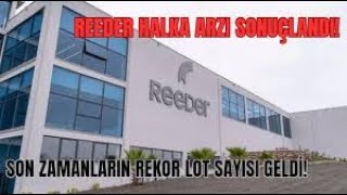 REEDER 20246 VE 20249 BİLANÇOSU İLE YENİDEN DOĞACAK ABD BAŞKANI FİYATA YÖN VERECEK🚀SON DAKİKA🔥 [upl. by Aihsenat]