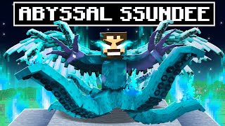 Transforming into Abyssal SSundee in Minecraft [upl. by Eemiaj878]