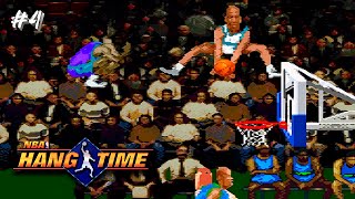 NBA Hangtime SNES Gameplay mtch4 ㅡ Minnesota Timberwolves x Dallas Mavericks [upl. by Anoblav]