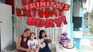 Trinitys 11th birthday party [upl. by Nahgem]