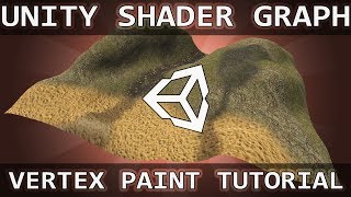 Unity Shader Graph Vertex Painting Shader [upl. by Ylrehc]