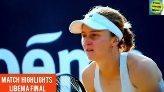 LIUDMILA SAMSONOVABIANCA ANDREESCUHIGHLIGHTS LIBEMA FINAL [upl. by Litsyrk968]