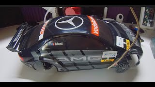 2002 Tamiya TL01 Mercedes AMG Brushless Upgrade Part 1 [upl. by Hacim289]