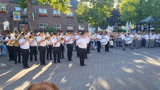 Schützenfest Dormagen 2022  Stadtkapelle Köln kleine Marschbesetzung [upl. by Hurwit]