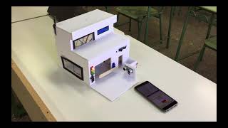 Casa domótica con arduino y app inventor [upl. by Erodisi]