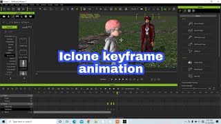 iclone keyframe animation  iclone motion  iclone 7 character animation tutorial Hindi [upl. by Ok]